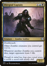 Capitão do Cemitério do Terror / Diregraf Captain - Magic: The Gathering - MoxLand